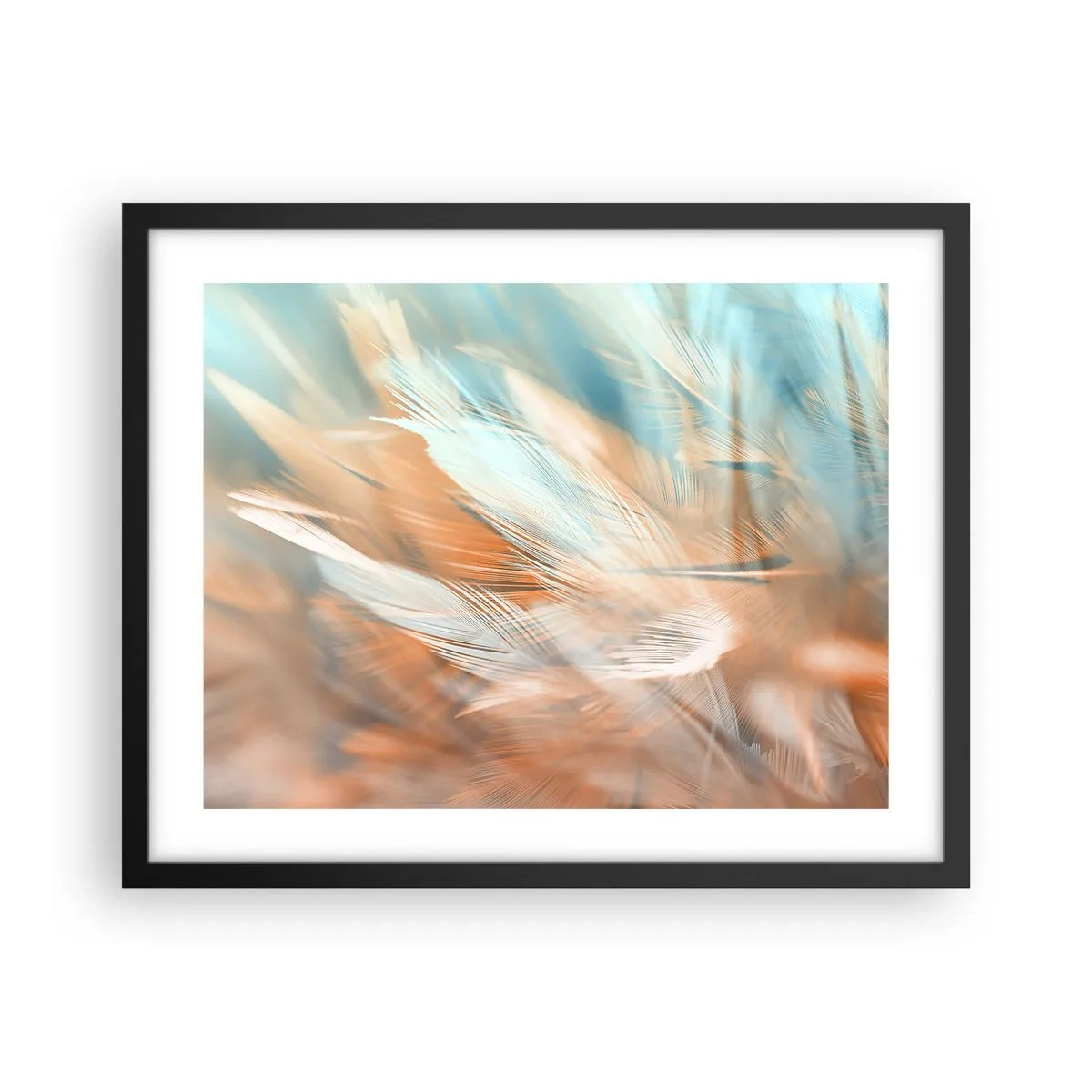 Plagát v čiernom ráme - V krajine nehy - 50x40 cm