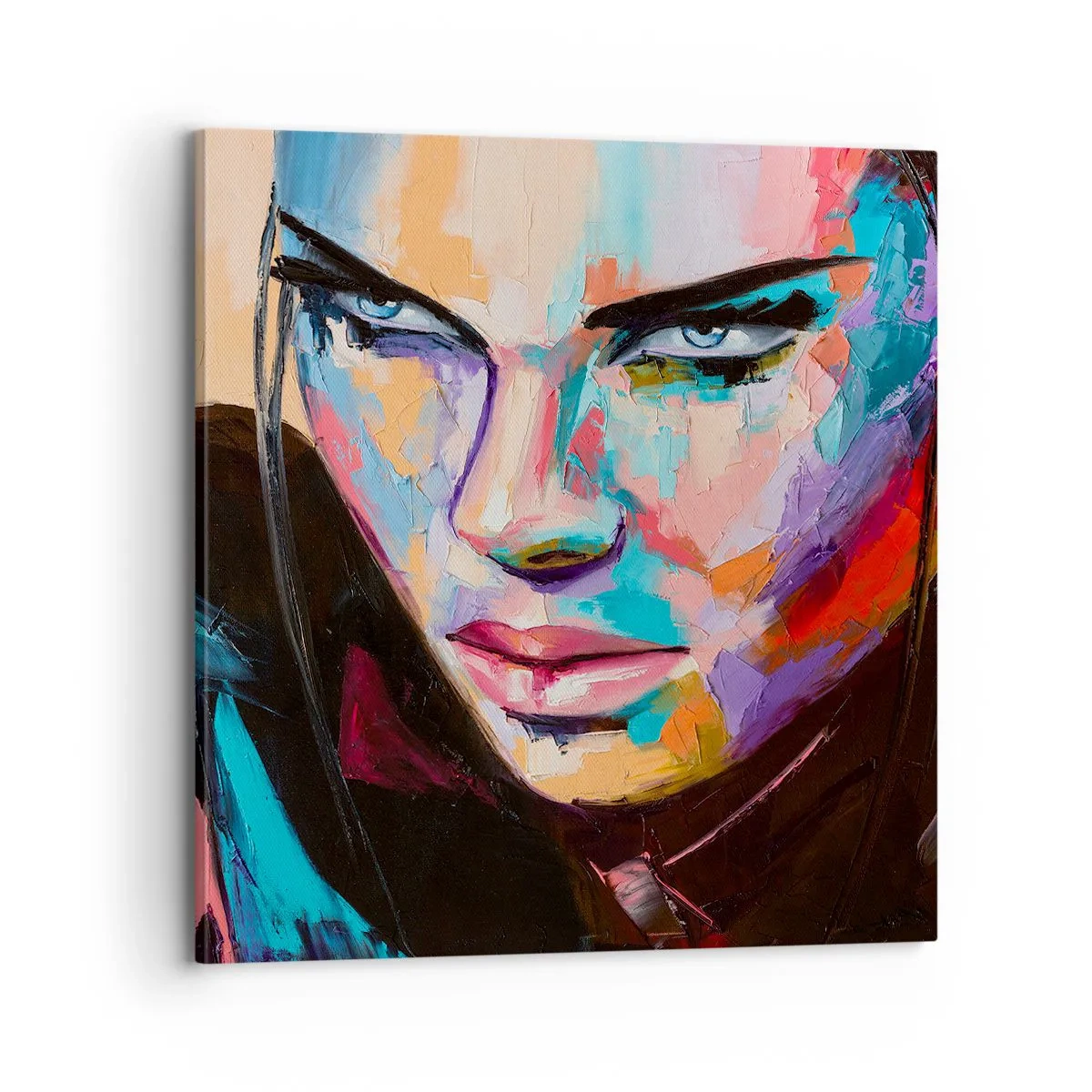 Obraz na plátne - Divokosť v srdci - 70x70 cm