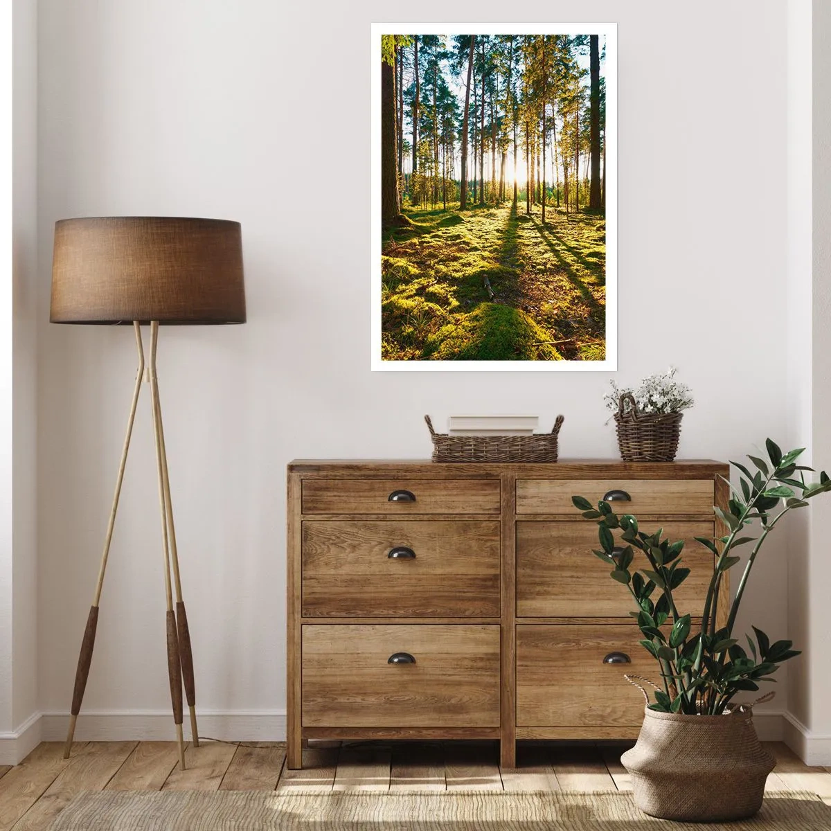 Plagát - …Za siedmimi lesmi - 40x50 cm