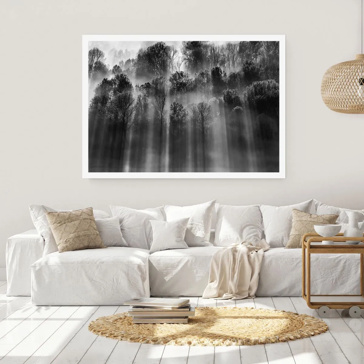 Plagát - V lúčoch svetla - 70x50 cm