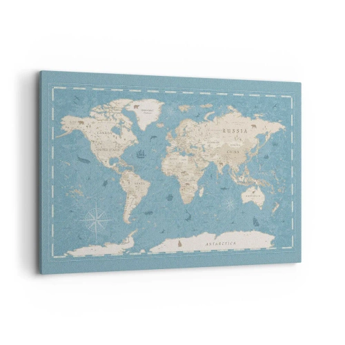 Obraz na plátne - Svet na dosah ruky - 120x80 cm