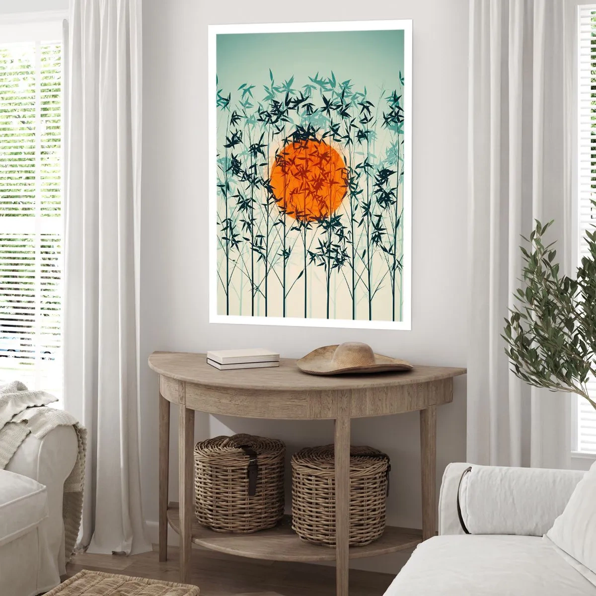 Plagát - Japonské slnko - 70x100 cm