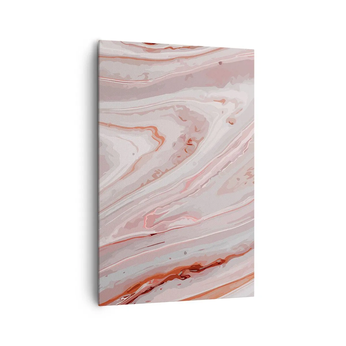 Obraz na plátne - Tekutá ružová - 80x120 cm