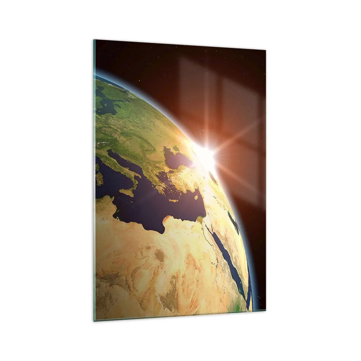 Obraz na skle - Východ slnka - 70x100 cm