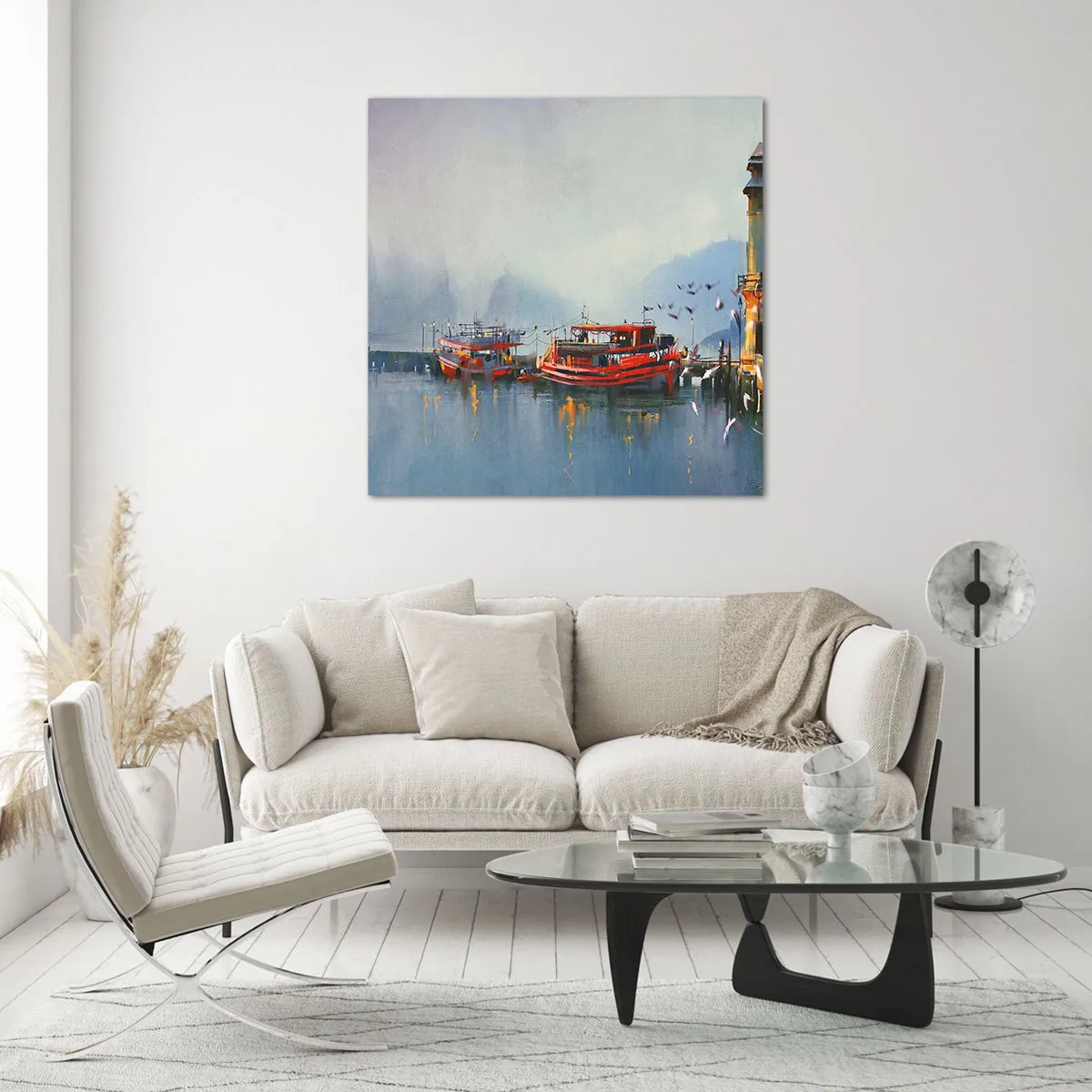 Obraz na skle - Na konci sveta - 40x40 cm