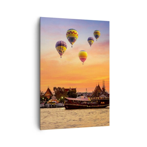 Obraz na plátne - Tu sa rodia básne - 70x100 cm