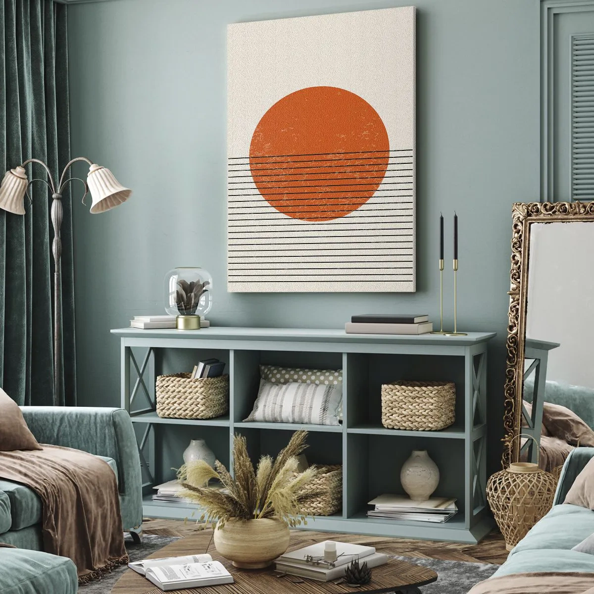 Obraz na plátne - Vždy slnko - 65x120 cm