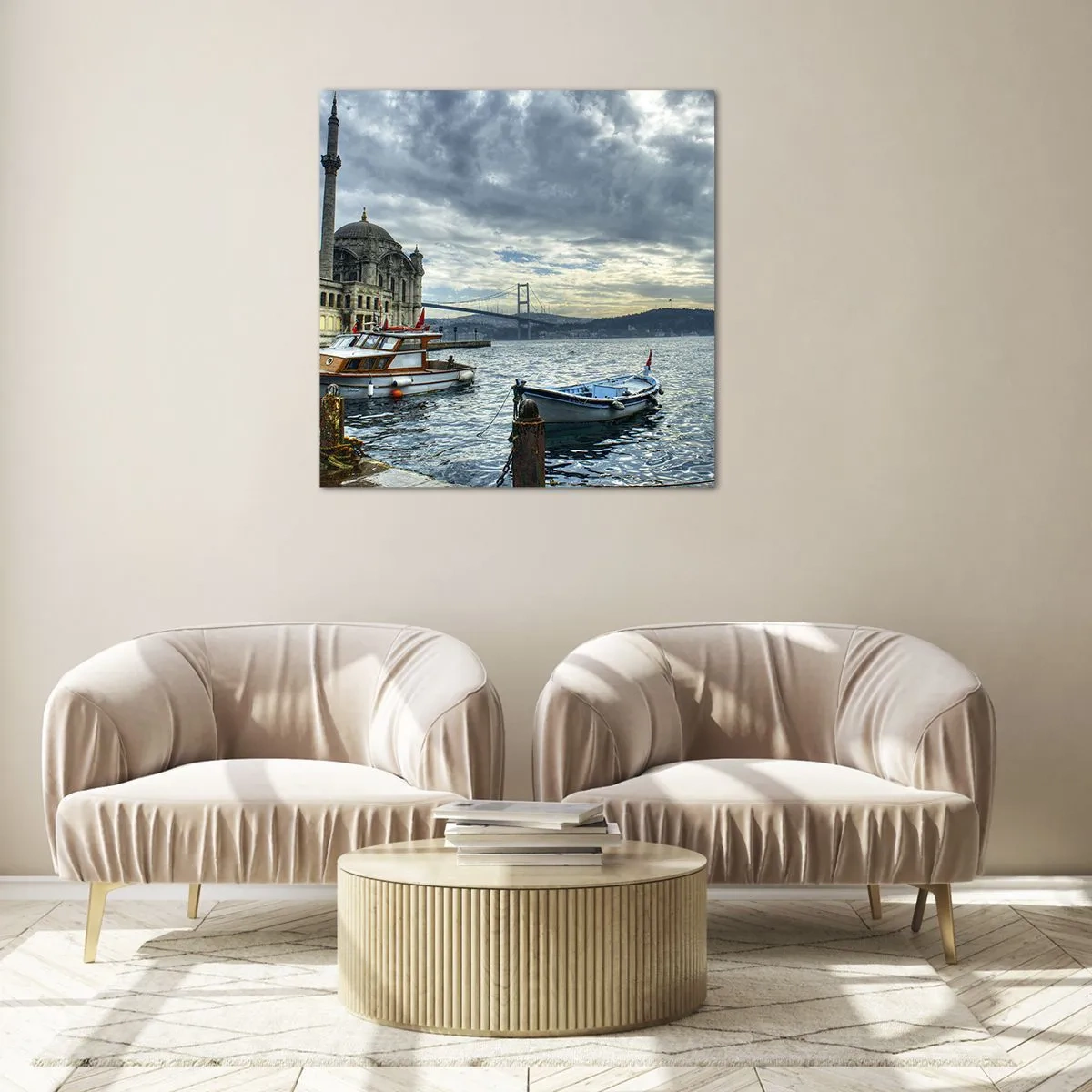 Obraz na skle - Na rozmedzí svetov - 60x60 cm