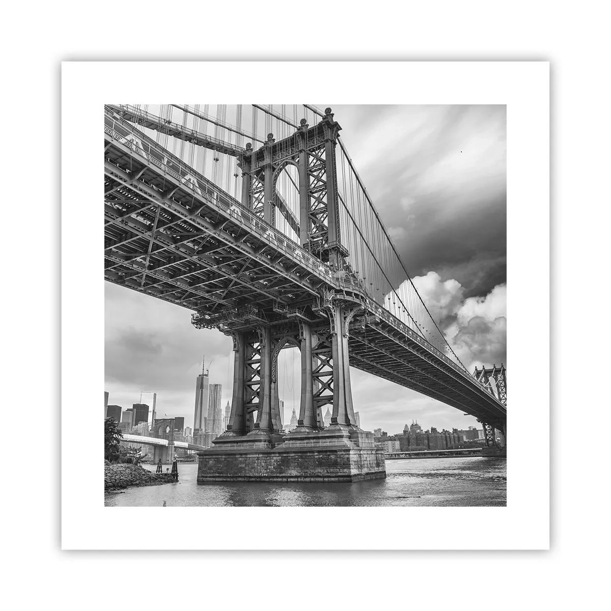 Plagát - Do srdca mesta - 40x40 cm