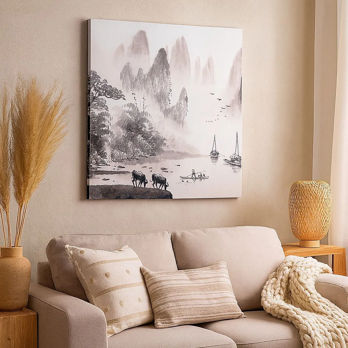 Obraz na plátne - Exotická všednosť Východu - 30x30 cm