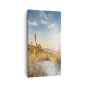Obraz na plátne - Severná pláž - 55x100 cm
