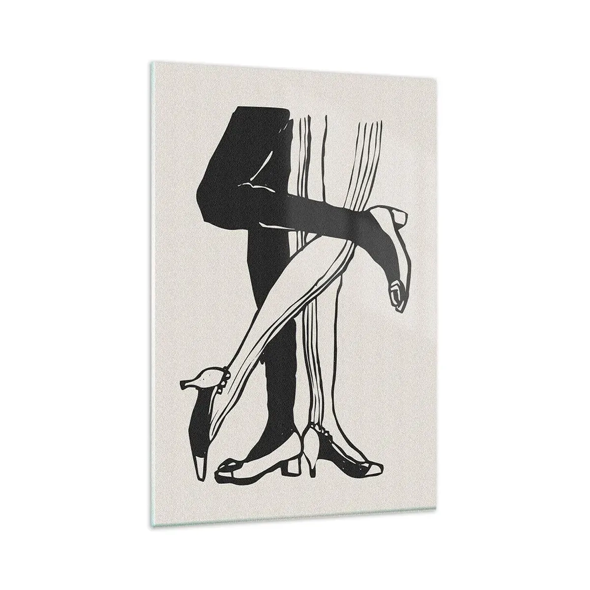 Obraz na skle - Ženský atribút - 80x120 cm