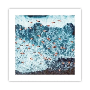 Plagát - Prímorský sprievod - 40x40 cm