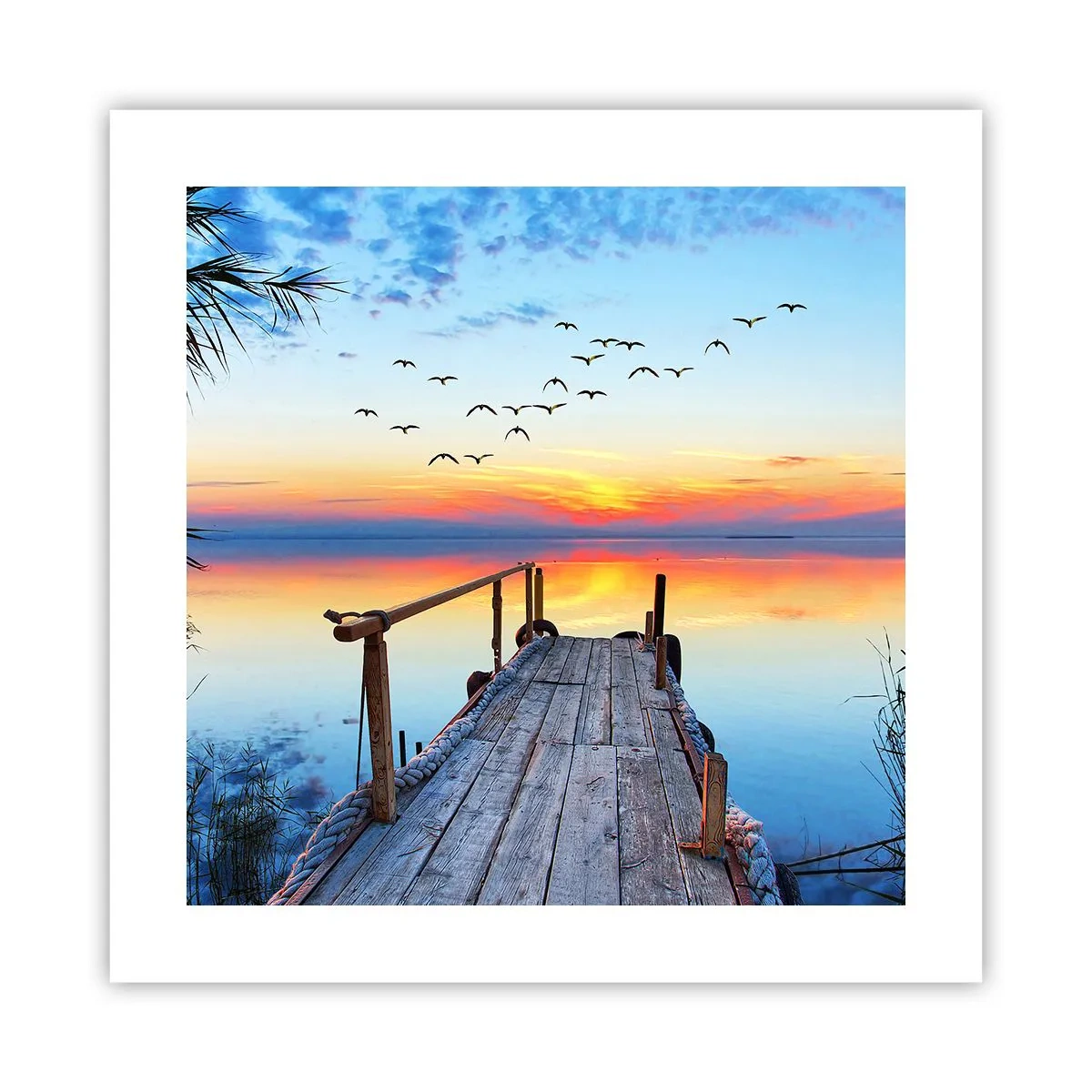Plagát - Je čas isť späť… - 40x40 cm