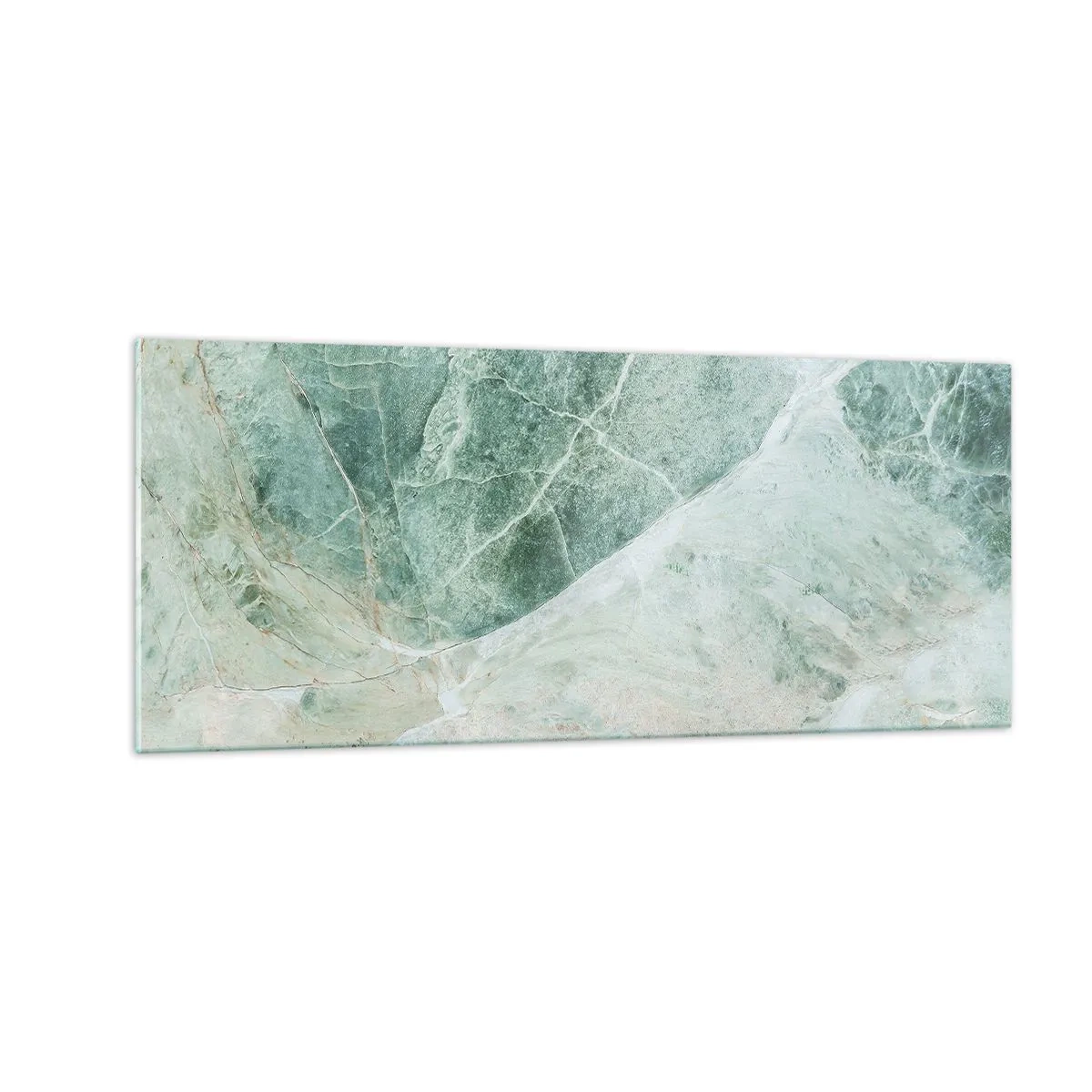 Obraz na skle - Vznešený chlad kameňa - 100x40 cm