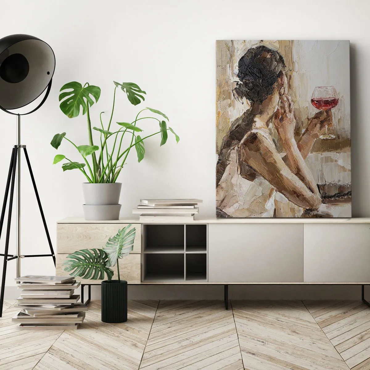 Obraz na plátne - Chuť dobré chvíle - 55x100 cm