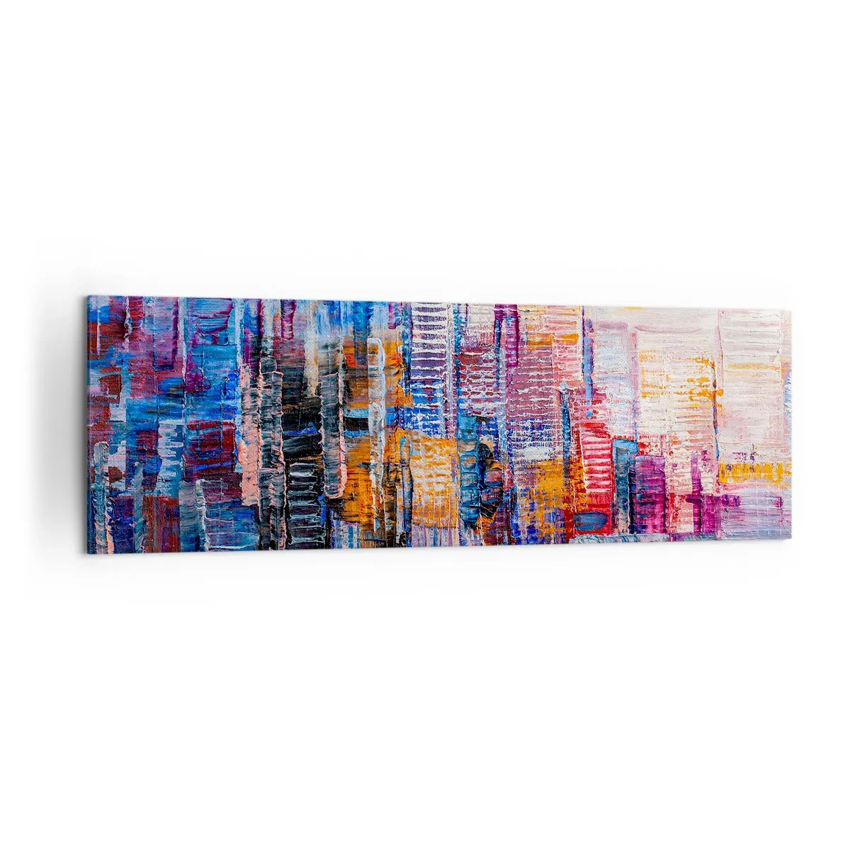 Obraz na plátne - Radostná metropola - 160x50 cm
