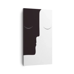 Obraz na plátne - Jednota protikladov - 45x80 cm