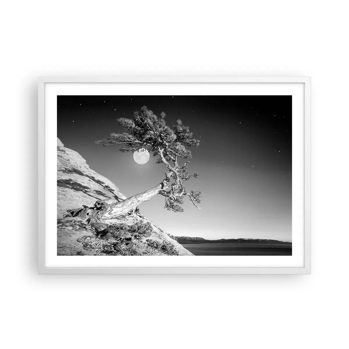 Plagát v bielom ráme - Víťazná bojovníčka - 70x50 cm