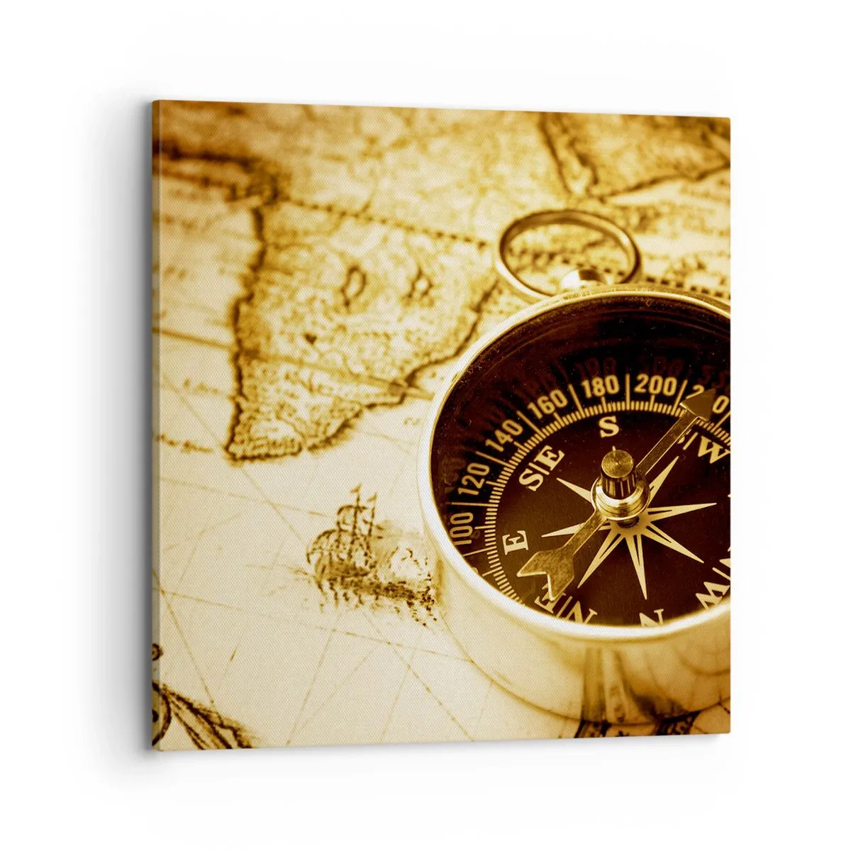 Obraz na plátne - Na východ alebo na západ? - 70x70 cm