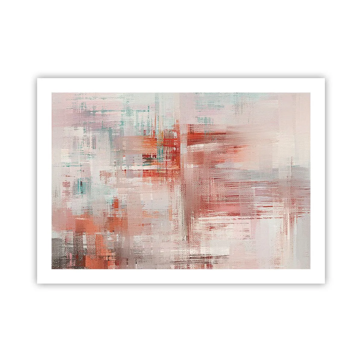 Plagát - Zahmlené. Ale ružové - 70x50 cm