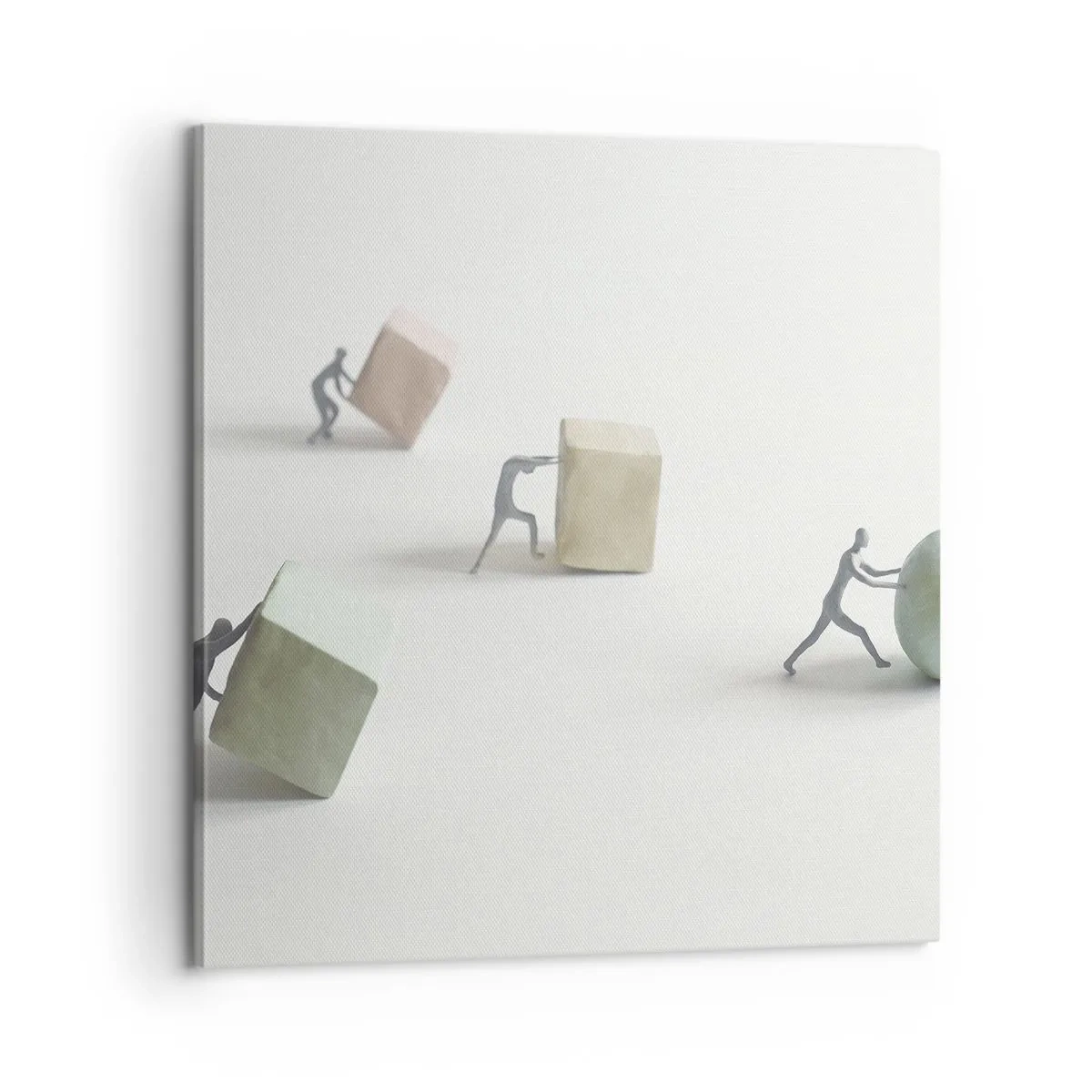 Obraz na plátne - Život samotný - 60x60 cm