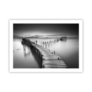 Plagát - Pokoj zabudnutého brehu - 70x50 cm