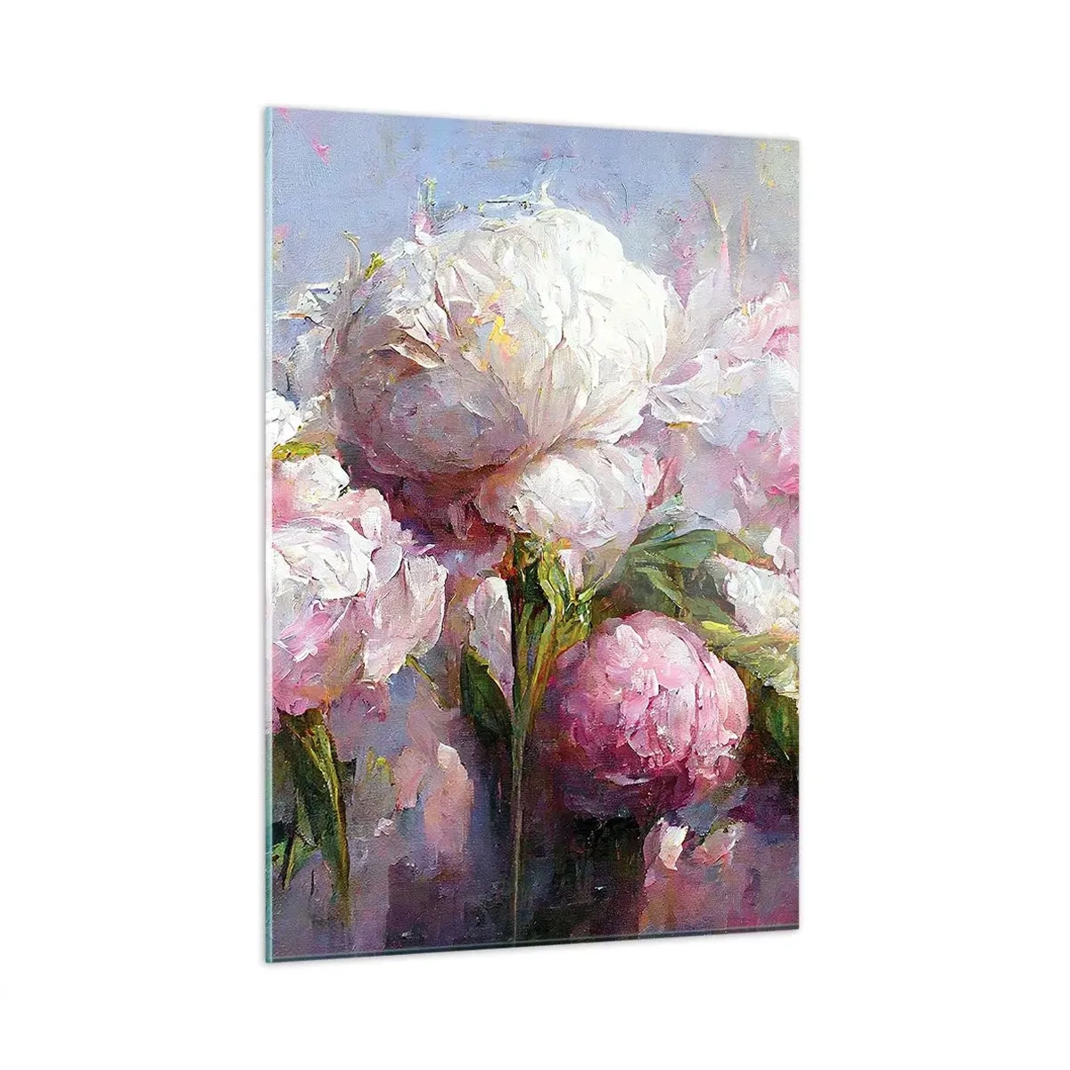 Obraz na skle - Kytica prekypujúca životom - 50x70 cm