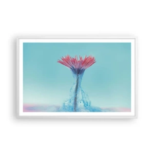 Plagát v bielom ráme - V osviežujúcom objatí - 91x61 cm