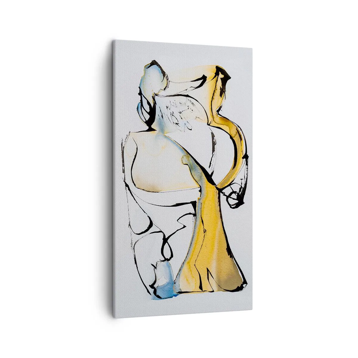 Obraz na plátne - Sklenená abstrakcia - 45x80 cm