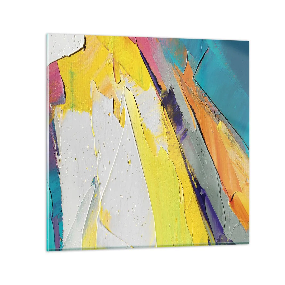 Obraz na skle - Anatómia svetla - 60x60 cm