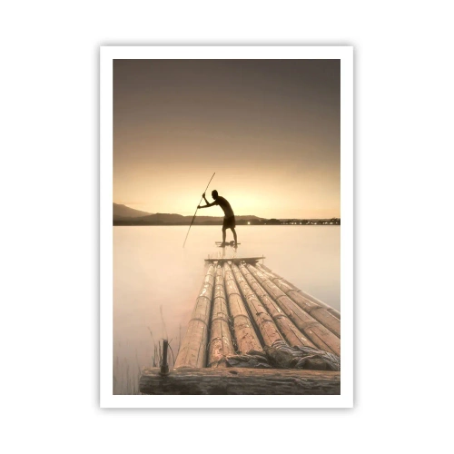 Plagát - Pred odpočinkom - 70x100 cm