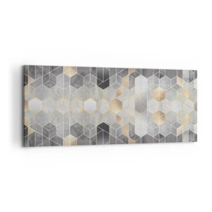 Obraz na plátne - Diamantová kompozícia - 120x50 cm