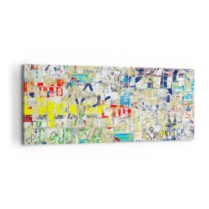 Obraz na plátne - Proste poteší oči - 100x40 cm