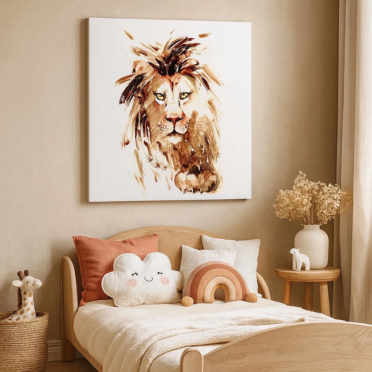 Obraz na plátne - Sila a dôstojnosť - 30x30 cm