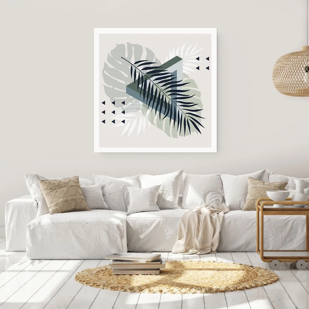 Plagát - Príroda a geometria – dva poriadky? - 60x60 cm