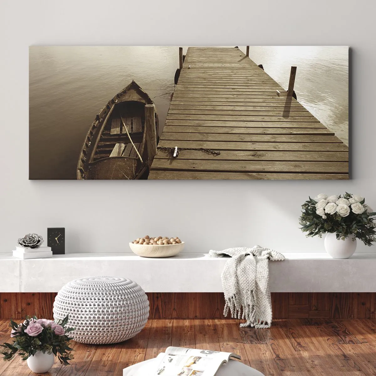 Obraz na plátne - Veľký pokoj - 100x40 cm