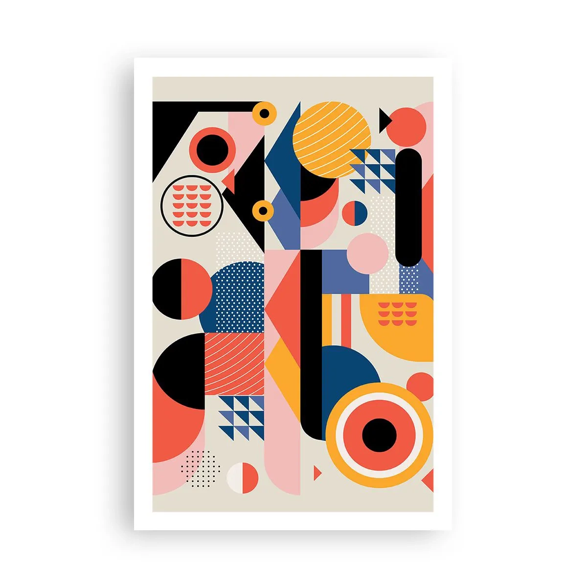 Plagát - Kompozícia: poďme sa hrať - 61x91 cm