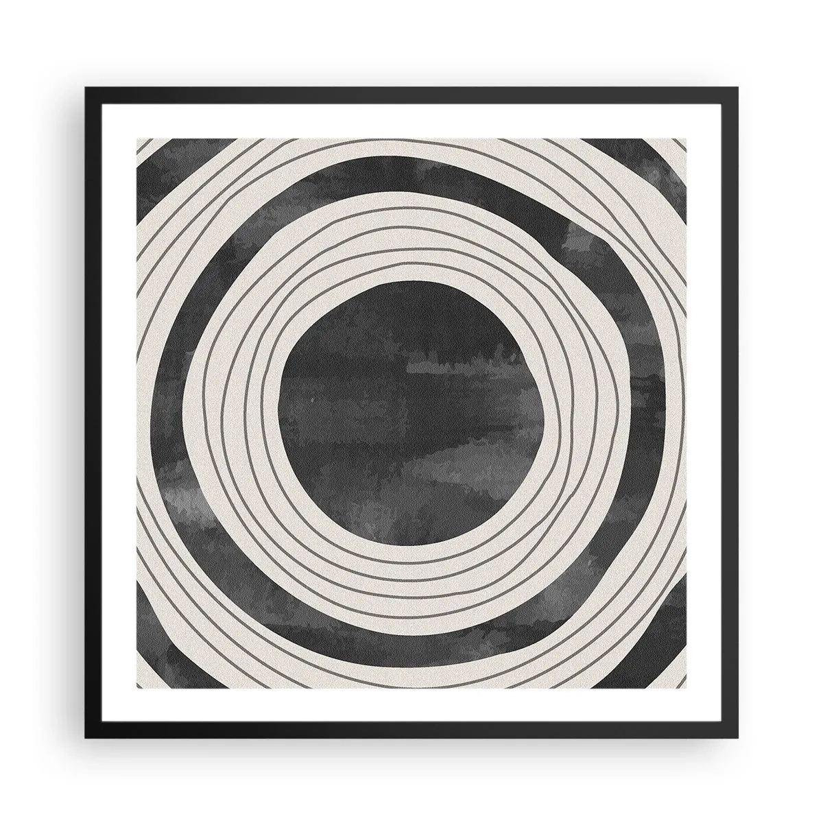 Plagát v čiernom ráme - Presný zásah - 60x60 cm