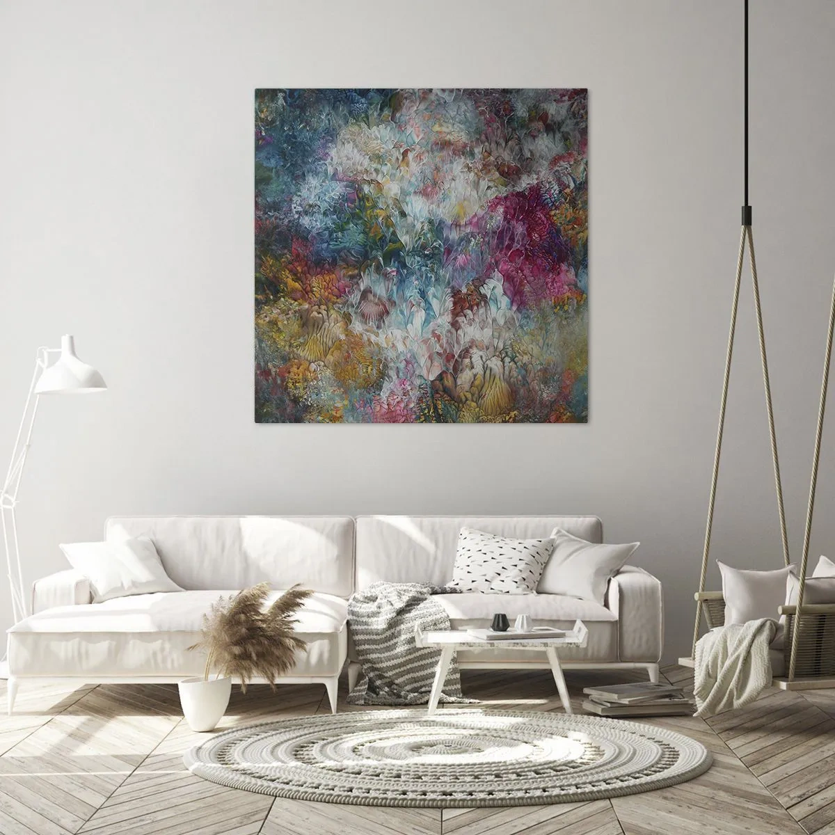 Obraz na plátne - V plnom rozkvete - 60x60 cm