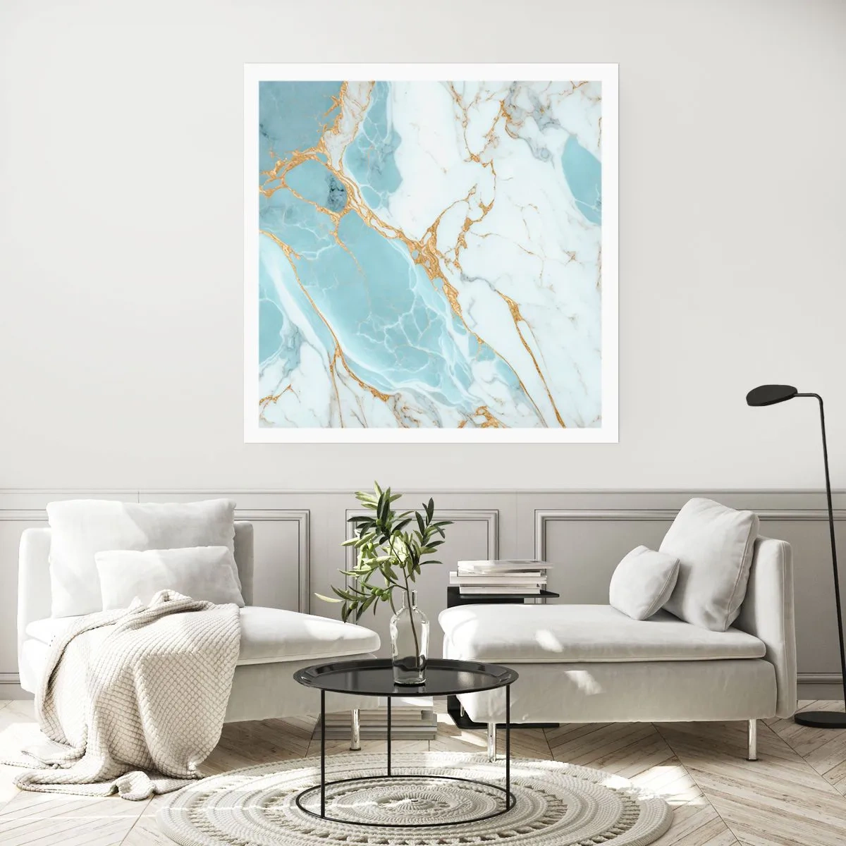 Plagát - Bohatstvo kameňa - 40x40 cm