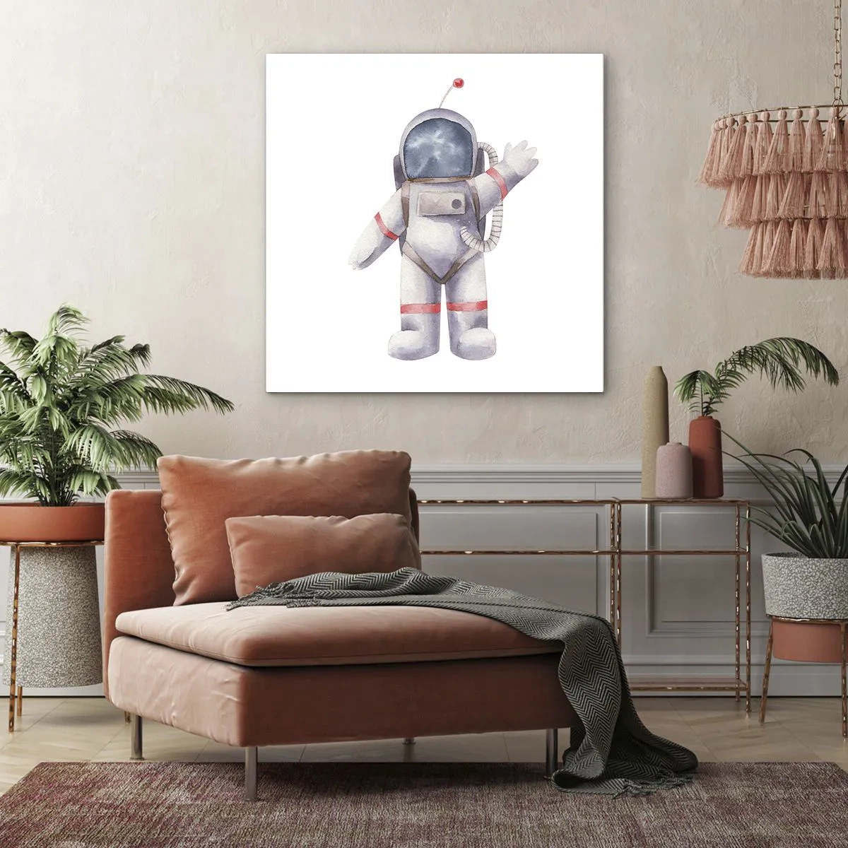 Obraz na plátne - Tak zatiaľ! - 60x60 cm