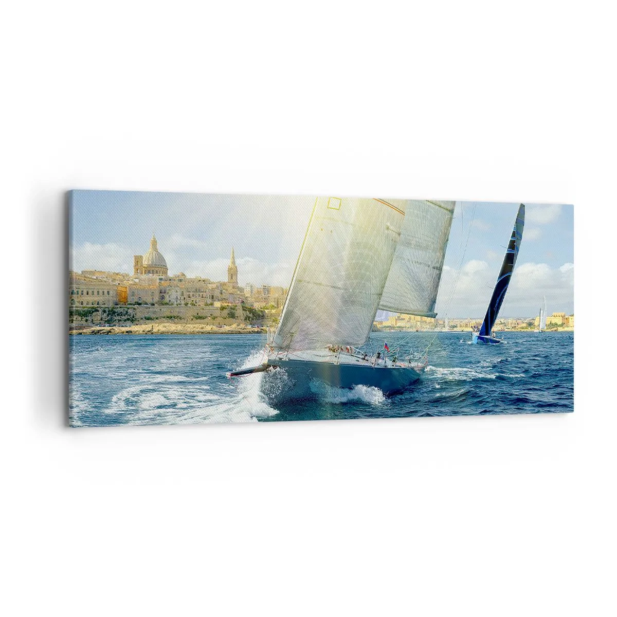 Obraz na plátne - Čas odísť z mesta - 120x50 cm