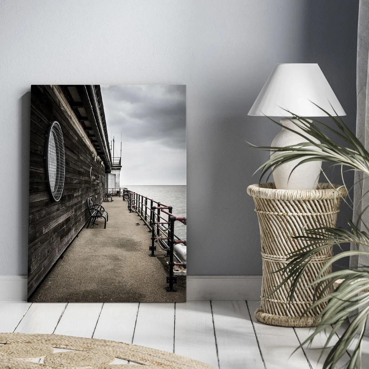 Obraz na plátne - Čas, ktorý sa zastavil - 45x80 cm