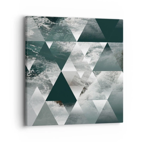 Obraz na plátne - Krištáľová perspektíva - 40x40 cm