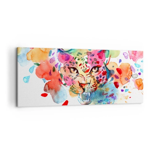 Obraz na plátne - Kráska a zviera - 120x50 cm