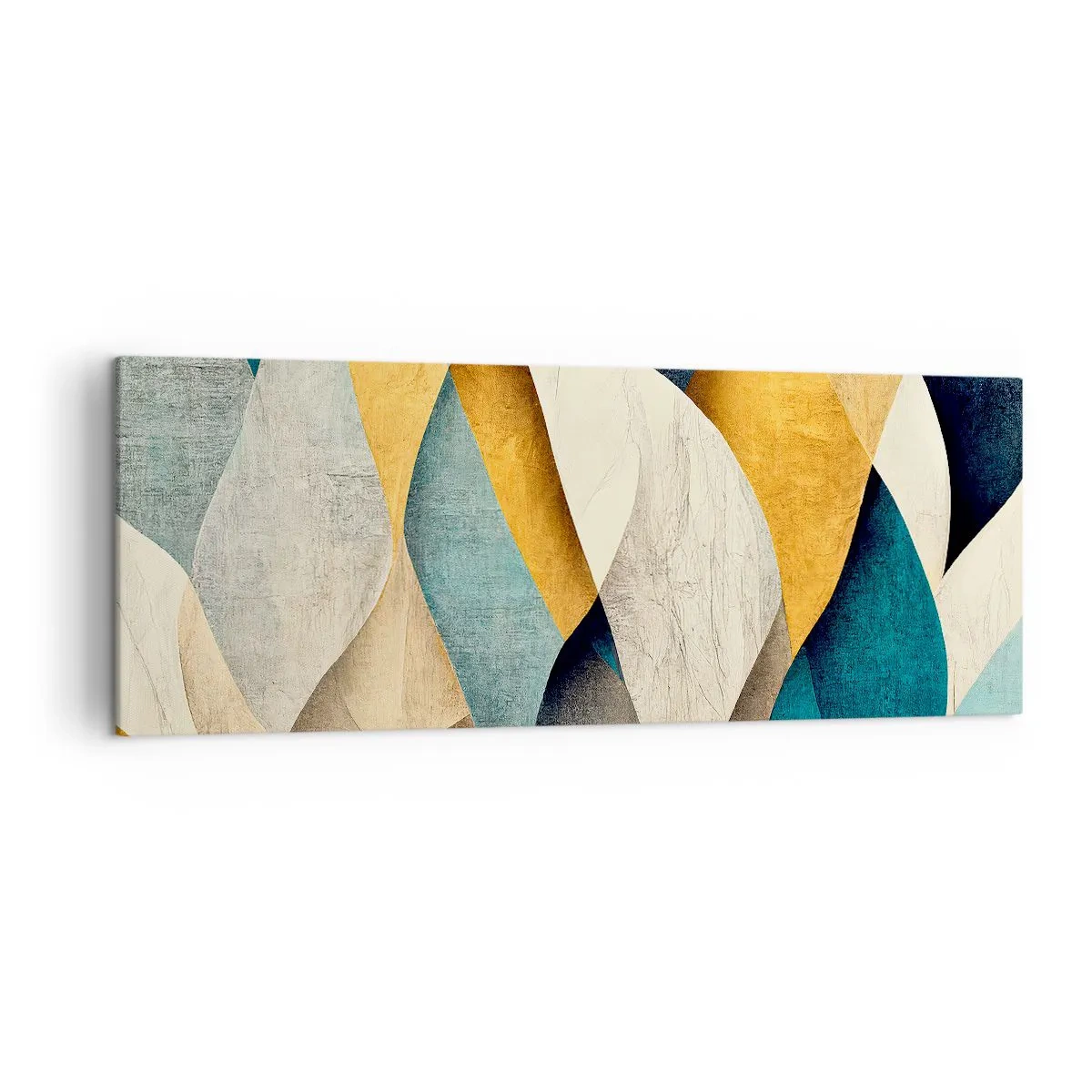 Obraz na plátne - Rytmus a vlnenie - 140x50 cm