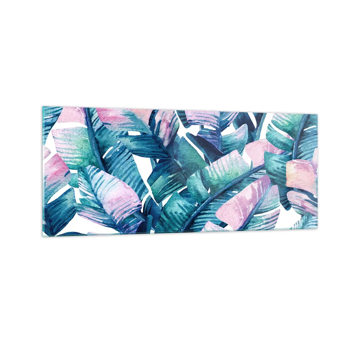 Obraz na skle - V banánovom háji - 100x40 cm