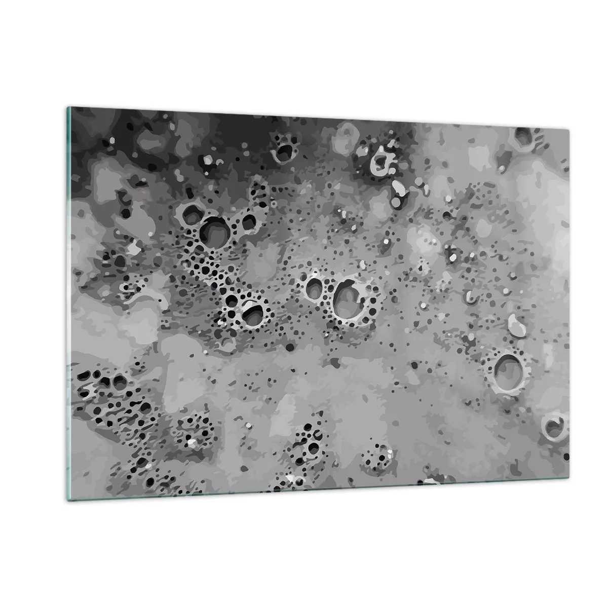 Obraz na skle - Ako mesačná krajina - 120x80 cm