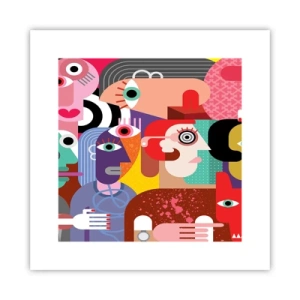 Plagát - My od pána Picassa - 30x30 cm